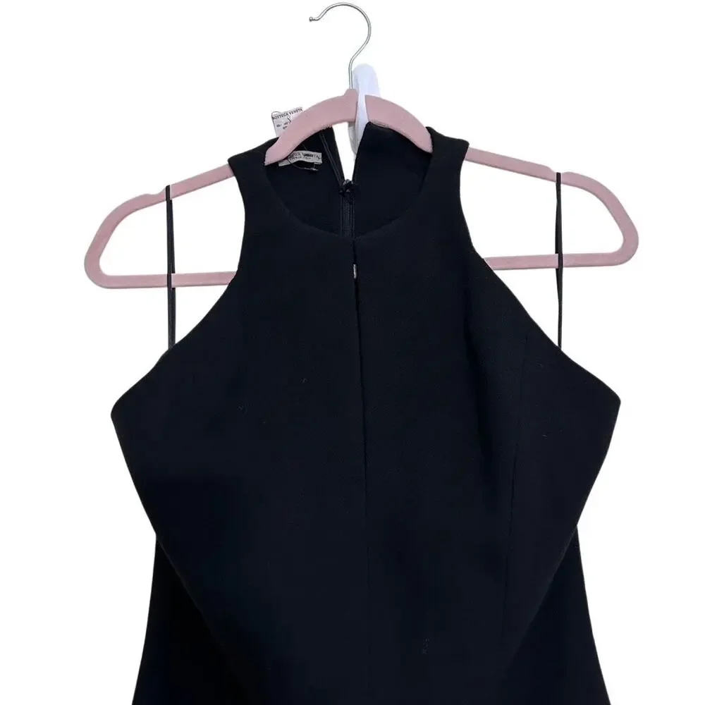 Bottega‎ Veneta Halter Dress in Black Lana Vergine 2012 Vergine Wool long dress - Picture 9 of 16
